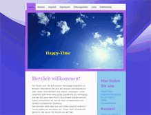 Tablet Screenshot of happy-time.info